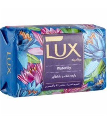 صابون دست و صورت 125 گرم ويتامينه گل نيلوفر آبي لوكس