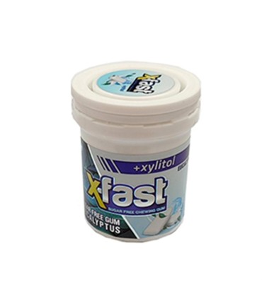 آدامس 24 گرم قوطي اكاليپتوس بدون شكر اكس فست