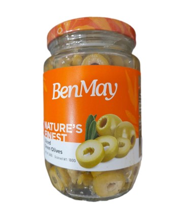 زيتون 360 گرم اسلايس شده بن ماي