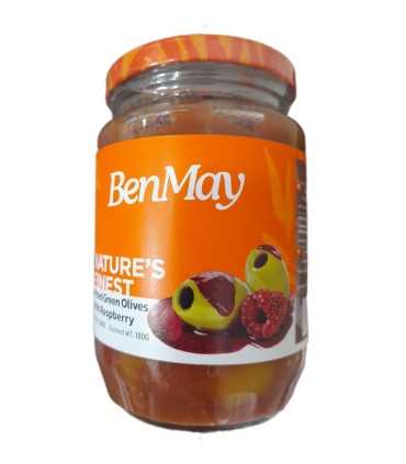 زيتون 360 گرم بدون هسنه تمشكي بن ماي