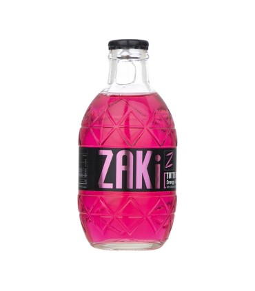 نوشيدني انرژي زا 240 ميل شيشه توتي فروتي زاكي