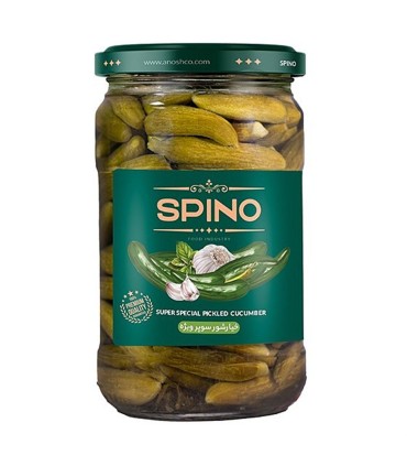 خيارشور 680 گرم ويژه SPINO