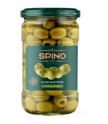 زيتون شور 660 گرم بدون هسته SPINO