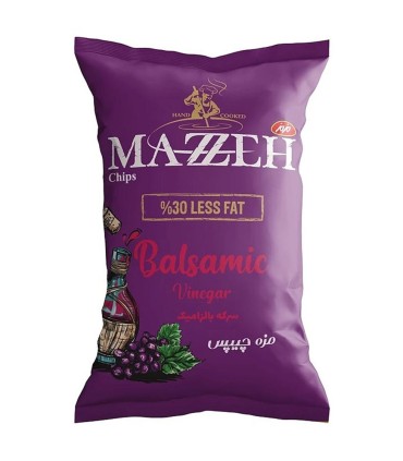 چيپس مزه سركه مزمز