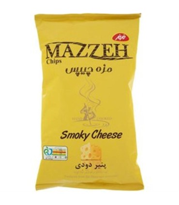 چيپس مزه پنير دودي مزمز