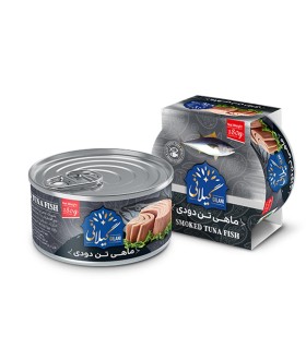 تن ماهي 180 گرم دودي گيلاني