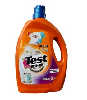 مايع لباسشويي 3 ليتر پريميوم سفيد و رنگي تست
