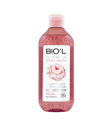 شامپو بدن 400 ميل اسكراپ ژلي سيلكي هلو بيول