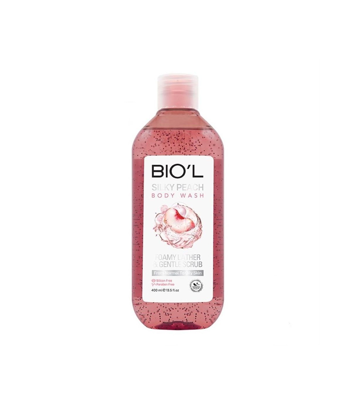 شامپو بدن 400 ميل اسكراپ ژلي سيلكي هلو بيول