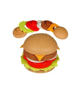 اسباب بازي همبرگر تكي 6 تكه