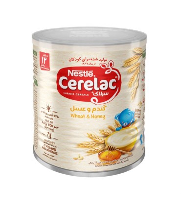 غذاي كودك سرلاك 400 گرم گندم و عسل نستله