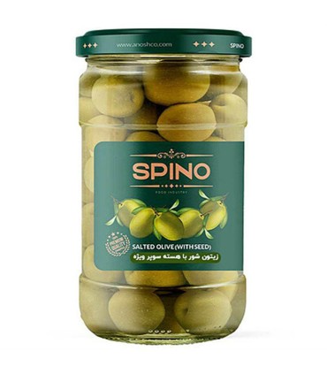 زيتون 680 گرم خيلي درشت SPINO
