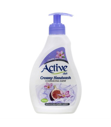 مايع دستشويي 350 ميل كرمي بنفش اكتيو