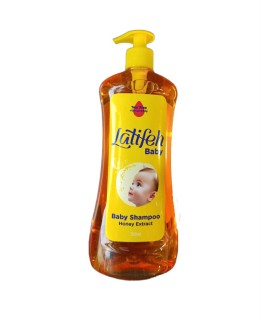 شامپو كودك 750 ميل عسلي پمپي لطيفه