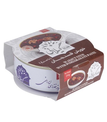 كنسرو 250 گرم خورش فسنجان با مرغ گيلاني