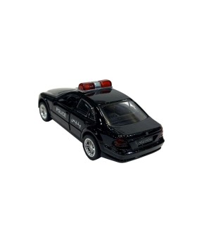 اسباب بازي ماشين پليس فلزي عقب كش بي ام و