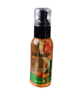 روغن مو 100 ميل آرگان LEROX