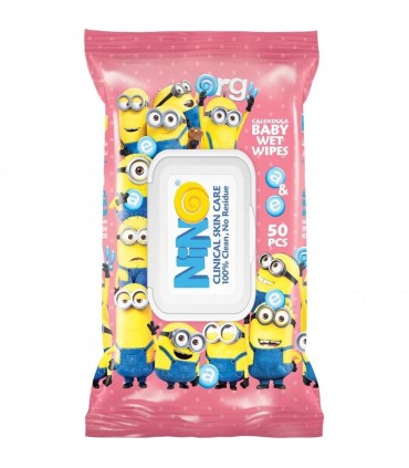 دستمال مرطوب كودك 50 برگ كالاندولا نينو