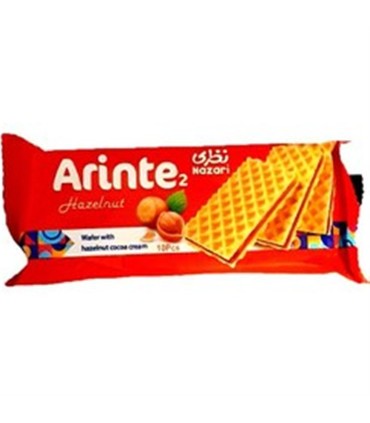 ويفر 62 گرم Arinte2 فندقي نظري