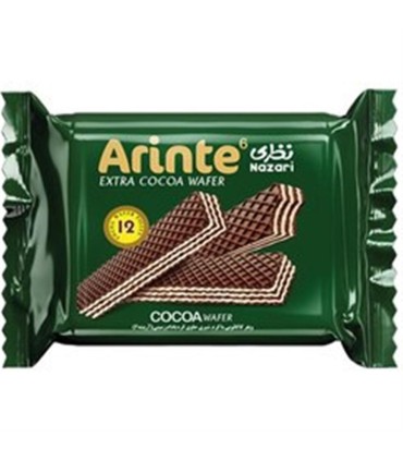 ويفر 67 گرم Arinte6 كاكائو كرم شيري نظري