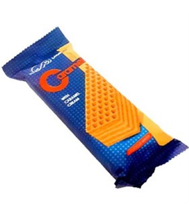 ويفر 45 گرم كاراملي نظري