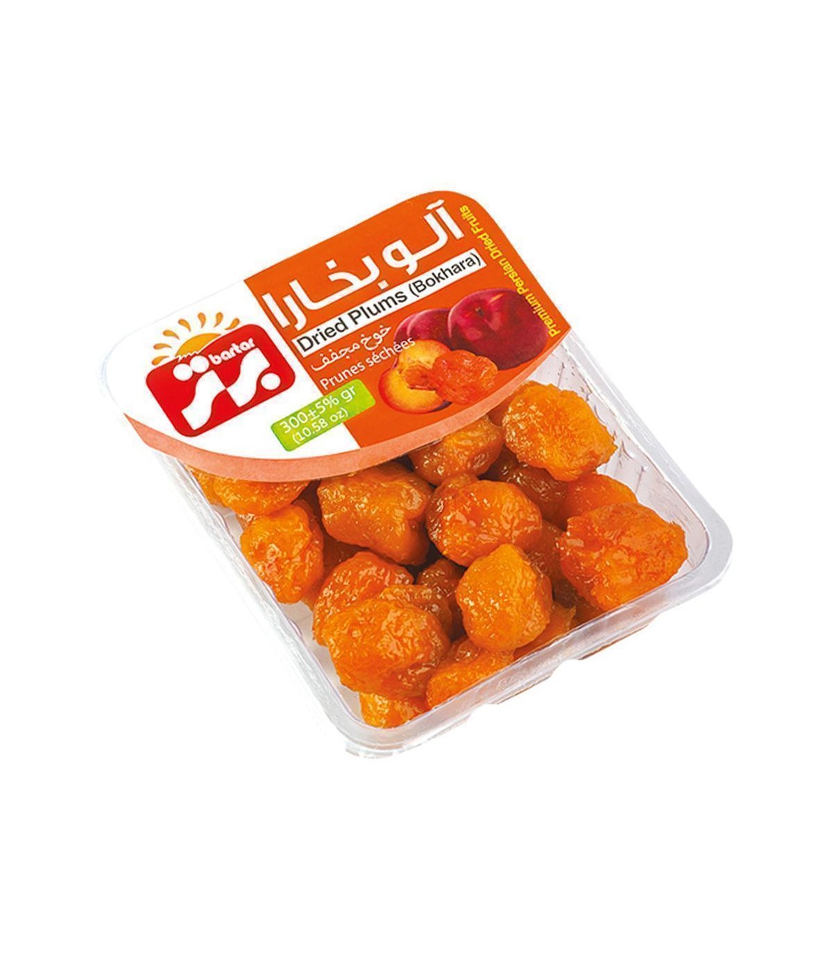 آلو بخارا 300 گرم برتر