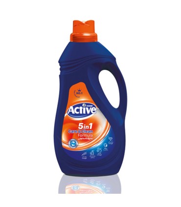 مايع لباسشويي 2000 گرم 1 * 5 حاوي نرم كننده اكتيو