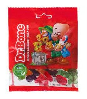 پاستيل 85 گرم اعداد و حروف دكتربن