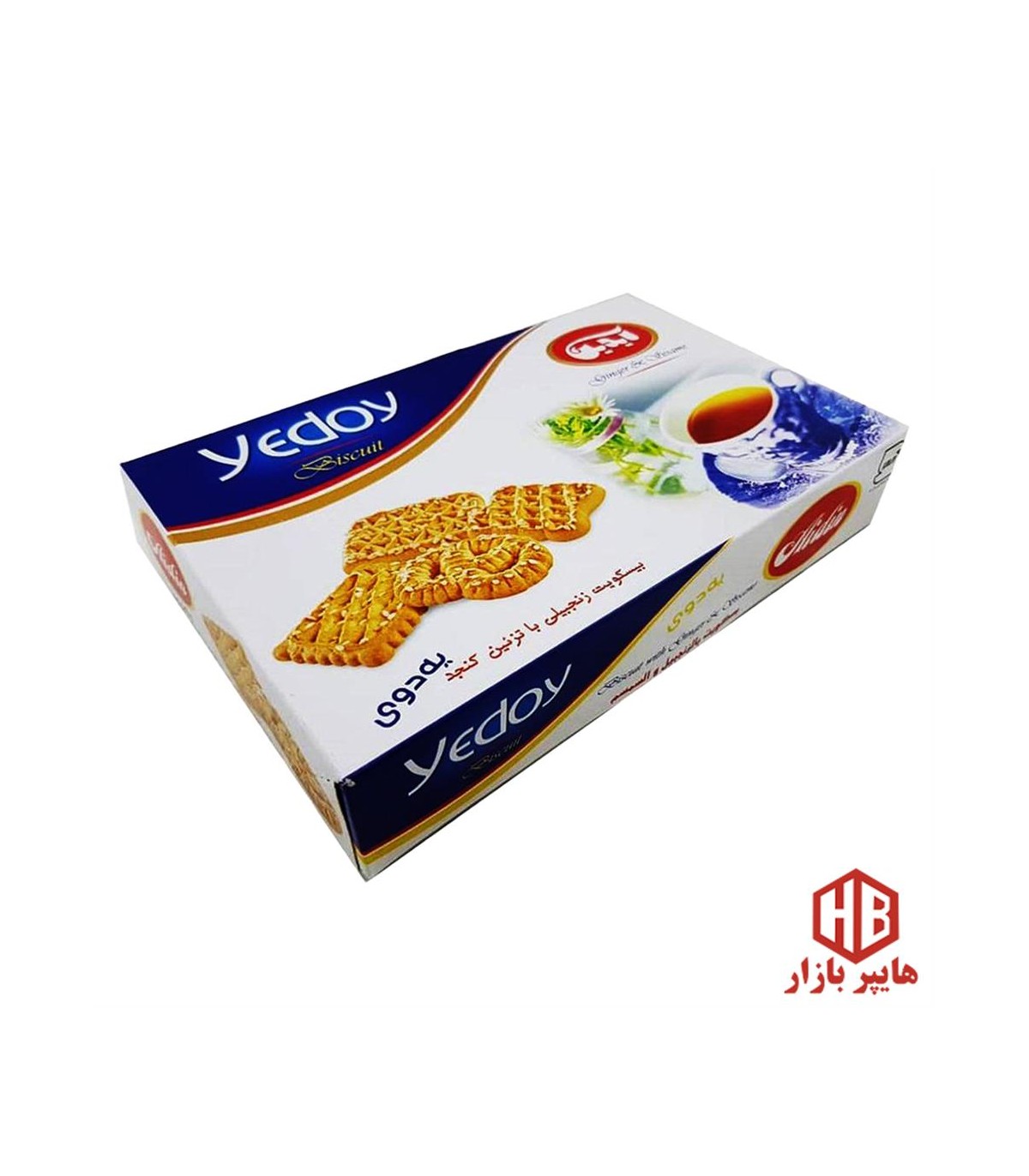 بيسكويت 320 گرم پذيرايي زنجبيل yedoy آيدين