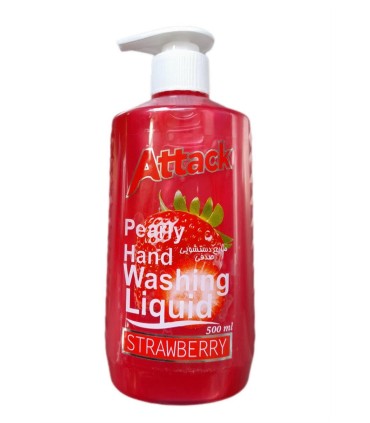 مايع دستشويي 500 ميل قرمز اتك