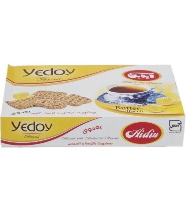 بيسكويت 320 گرم پذيرايي كره اي yedoy آيدين