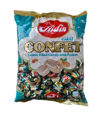 آبنبات 1 كيلو با مغزي بادام زميني آيدين