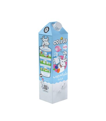 شير استريل 1 ليتر كم چرب روزانه