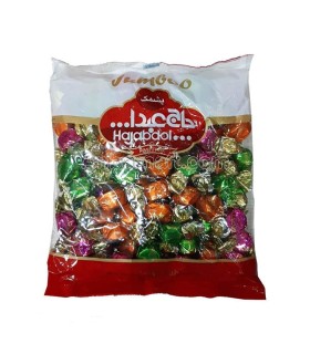 پشمك 500 گرم دوسرپيچ ميوه اي حاج عبداله