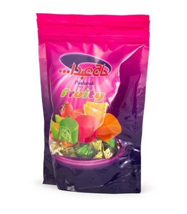 پشمك 350 گرم پذيرايي ميوه اي پاكتي حاج عبداله