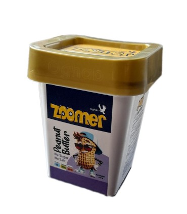 كره بادام زميني 250 گرم بدون شكر و نمك زومر