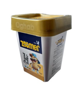 كره بادام زميني 250 گرم ساده زومر