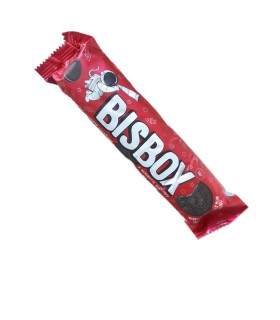 بيسكويت 110 گرم كاكائويي كرم توت فرنگي بيس باكس