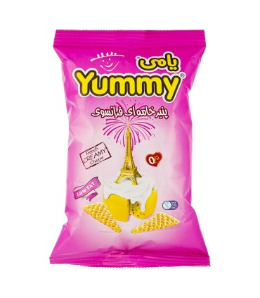 اسنك 40 گرم پنير فرانسوي يامي