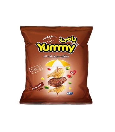 اسنك 40 گرم باربيكيو يامي