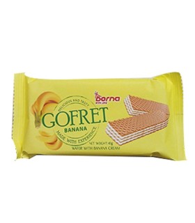 ويفر 40 گرم موزي گوفرت درنا