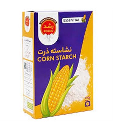 نشاسته ذرت 200 گرم جعبه رشد