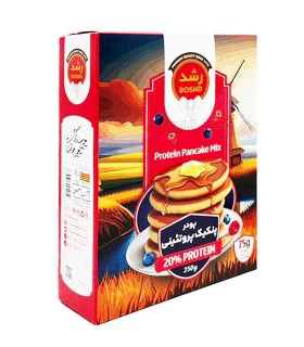 پودر پن كيك 250 گرم پروتئيني رشد