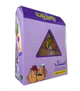 اسنك 200 گرم نيمه آماده سيب زميني يامي