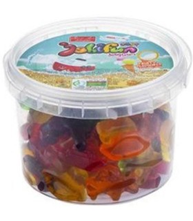 پاستيل 300 گرم ظرف ميوهاي جلي فان شيرين عسل