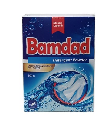 پودر لباسشويي دستي 500 گرم بامداد