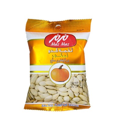 تخمه كدو 75 گرم مزمز