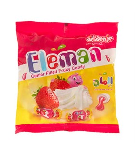 تافي 300 گرم المان خامه توت فرنگي دراژه