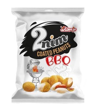 مغز بادام زميني روكشدار 35 گرم باربيكيو دراژه