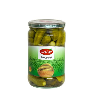 خيارشور 660 گرم ممتاز خوشبخت